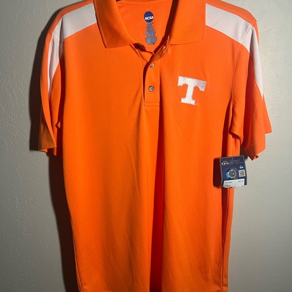 NCAA Other - Men’s M NCAA Orange Tennessee Volunteers Athleisure Breathable Polo Shirt